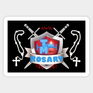 Team Rosary Insignia Sticker